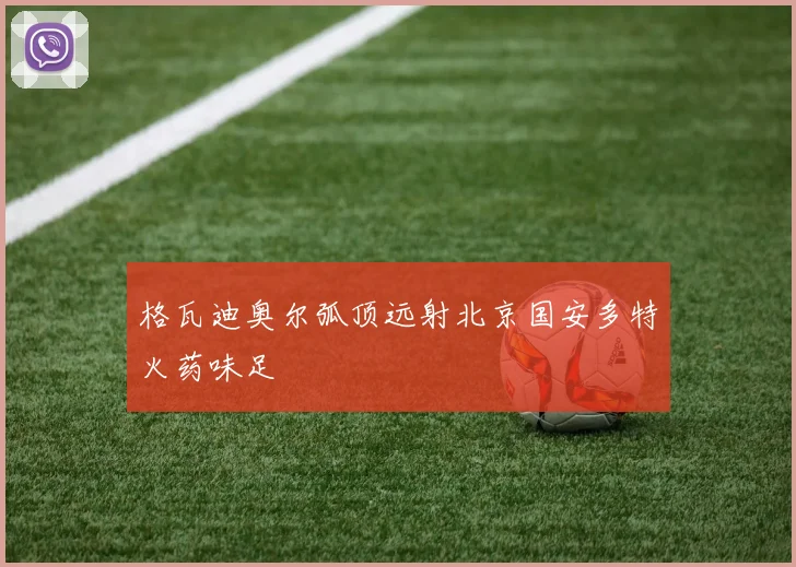 格瓦迪奥尔弧顶远射北京国安多特火药味足